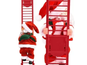 Electric Climbing Ladder Santa