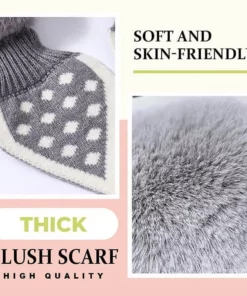 Elegant Comfy Thick Plush Scarf