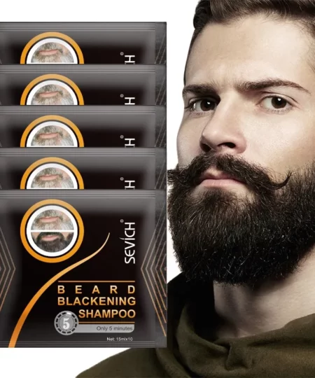 Guys Natural Darkening Beard Shampoo