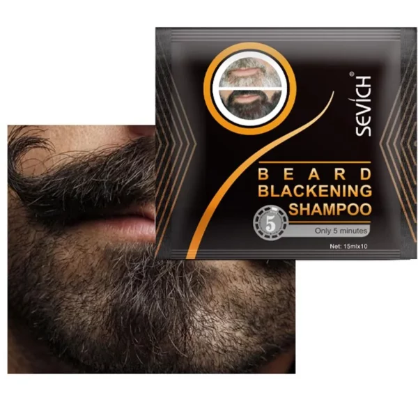 Guys Natural Darkening Beard Shampoo