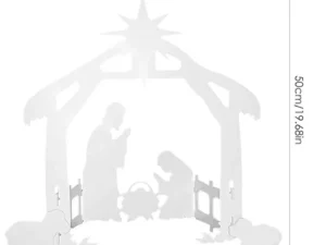 Holy Night Outdoor Christmas Nativity Set