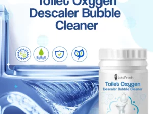 LetsFresh Toilet Oxygen Descaler Bubble Cleaner
