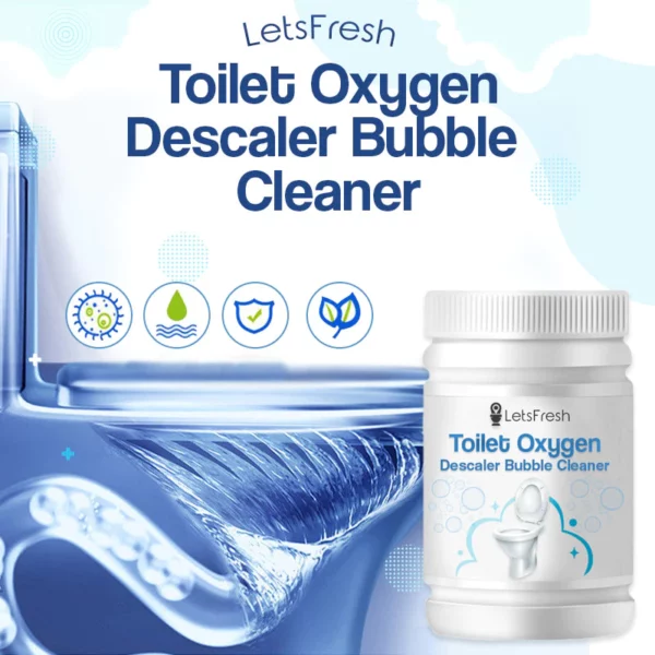 LetsFresh Toilet Oxygen Descaler Bubble Cleaner