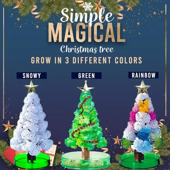 Mga Magic nga Nagatubo nga Christmas Tree