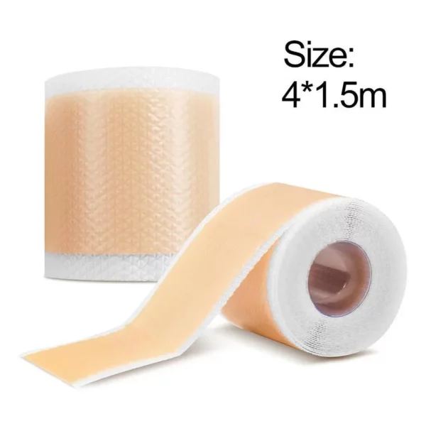 Medical Soft Silicone Gel Tape para sa Pagtangtang sa Scar (1.6" x 60")