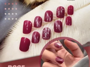Mysterious Cat Eye Nail Patch with Jelly Gum(24PCS)
