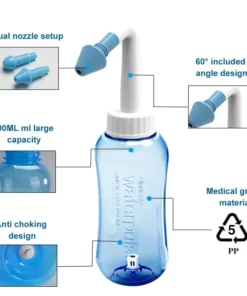 Lavador de nariz de lavado nasal de botellas Neti