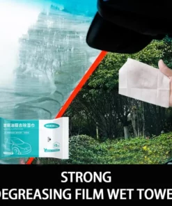 New Car Glass Oil Film Removal Wipes ♻Safety and Long-term Protection