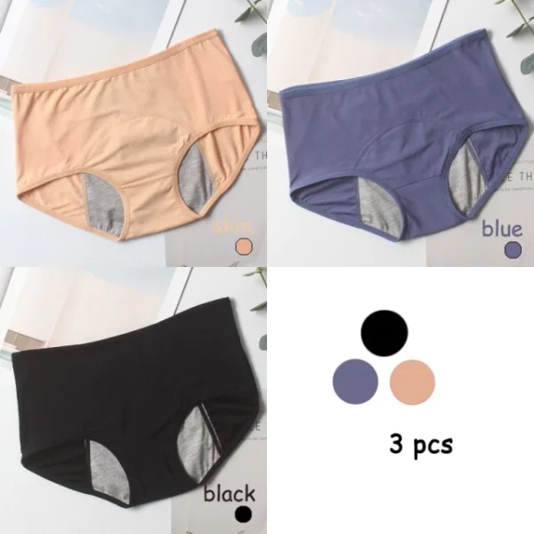 3 ma PC Kutayikira Panties