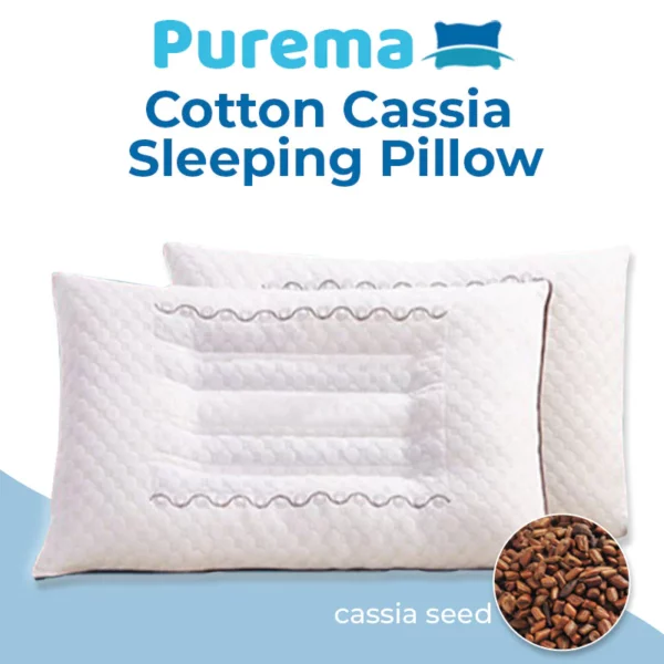 Purema Cotton Cassia Sleeping Pillow