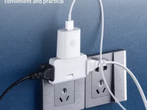 Rotatable Socket Converter One In Three 180 Degree Extension Plug