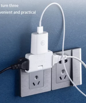 Rotatable Socket Converter One In Three 180 Degree Extension Plug