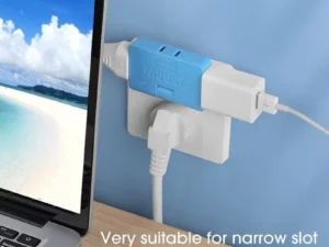 Rotatable Socket Converter One In Three 180 Degree Extension Plug