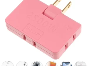 Rotatable Socket Converter One In Three 180 Degree Extension Plug