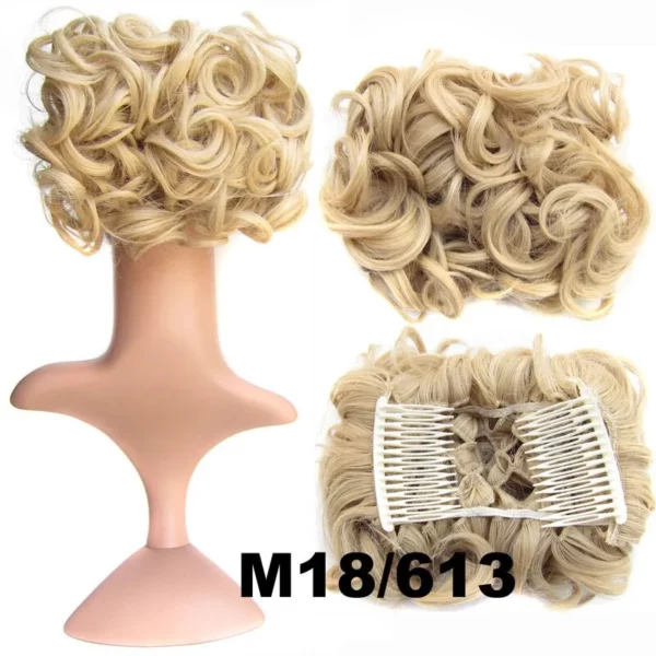 Sàbhail do chuid falt meallta - Curly Hairpin Bun