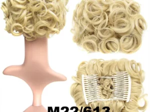 Save Your Messy Hair-Curly Hairpin Bun
