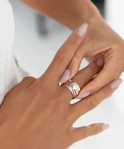 Self Love Spinner Heart Ring