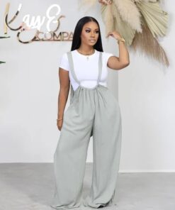 Shoulder Strap Jumpsuit