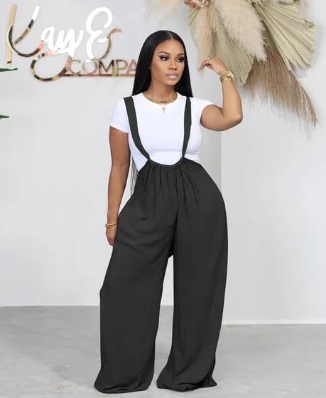 Shoulder Strap Jumpsuit