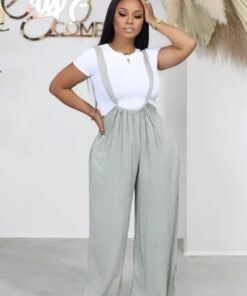 Shoulder Strap Jumpsuit