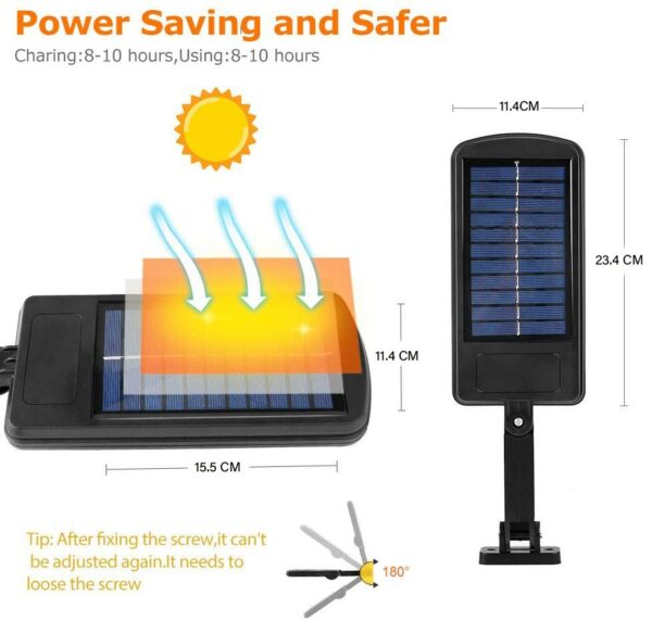 Lámpada solar LED 6000K