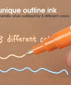 TERRAIN-HILL OUTLINE MARKER SET (8 COLORS)