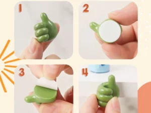 Thumbs Up Adhesive Hook