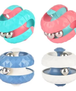 Track Pinball Finger Spinner Toy