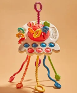 UFO Silicone Pulling Toy