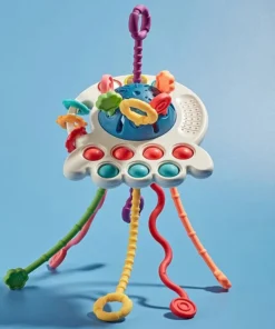 UFO Silicone Pulling Toy