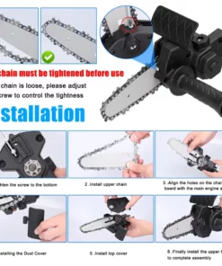 Universal Chainsaw Drill Attachment