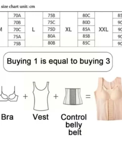 Women Reducing Girdle Posture Corrector Bra