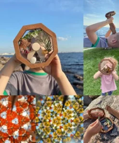 Wooden Handmade Kaleidoscope Kit-BUY 2 FREE SHIPPING