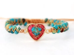 🔥2022 Hot Sale🔥Passionate Heart Jasper Bracelet