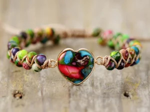 🔥2022 Hot Sale🔥Passionate Heart Jasper Bracelet