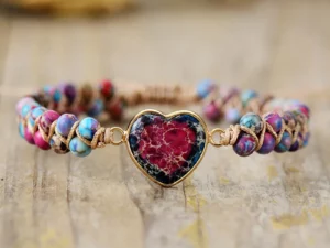 🔥2022 Hot Sale🔥Passionate Heart Jasper Bracelet