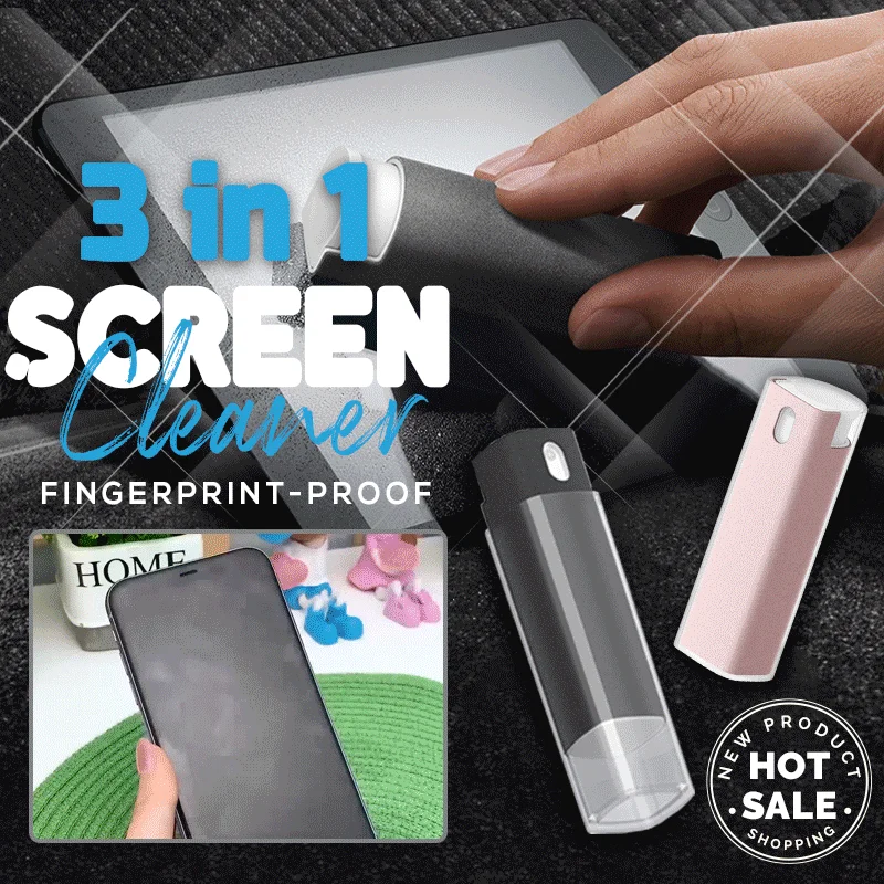 🔥Hot Sale🔥3 in 1 Fingerprint-proof Screen Cleaner（BUY 2 GET 1 FREE）