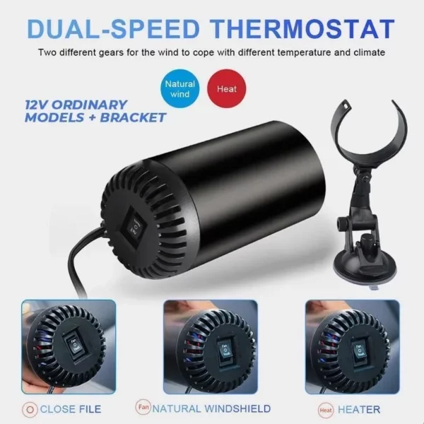 🔥Winter Hot 🔥SaleFast Heating Cup Shape Car Warm Air Blower