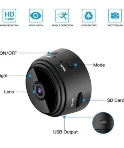 1080p magnetická WiFi mini kamera