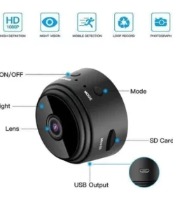 1080p magnetische wifi-minicamera