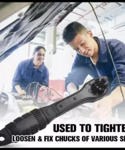 2 in 1 Drill Chuck Ratchet Spanner