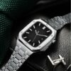 רצועת נירוסטה 316L 316L מארז נירוסטה ערכת שיפוץ עבור Apple Watch