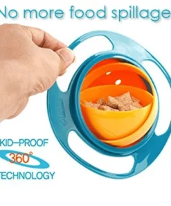 360° Rotate Spill-Proof Bowl