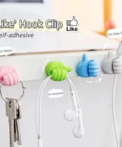 5 Pcs Set Creative Thumbs Up Wall Hook