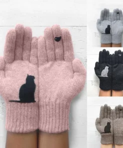Cat Fan Cotton Gloves-Buy More Save More