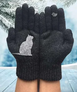 Cat Fan Cotton Gloves-Buy More Save More