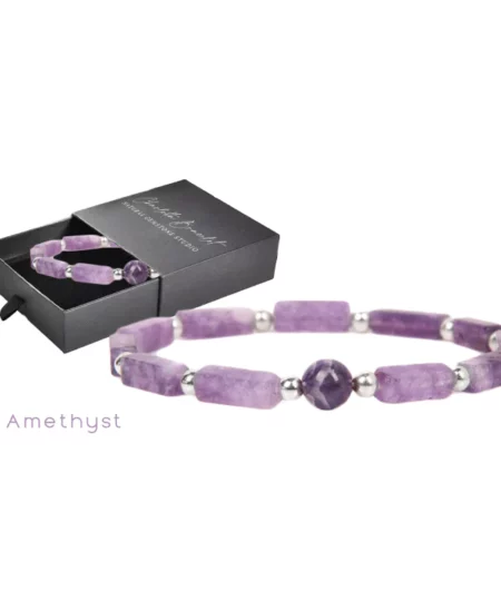 Charlotta Bracelet In Natural Protective Gemstone