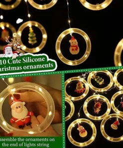 Christmas Decor Ring Lights