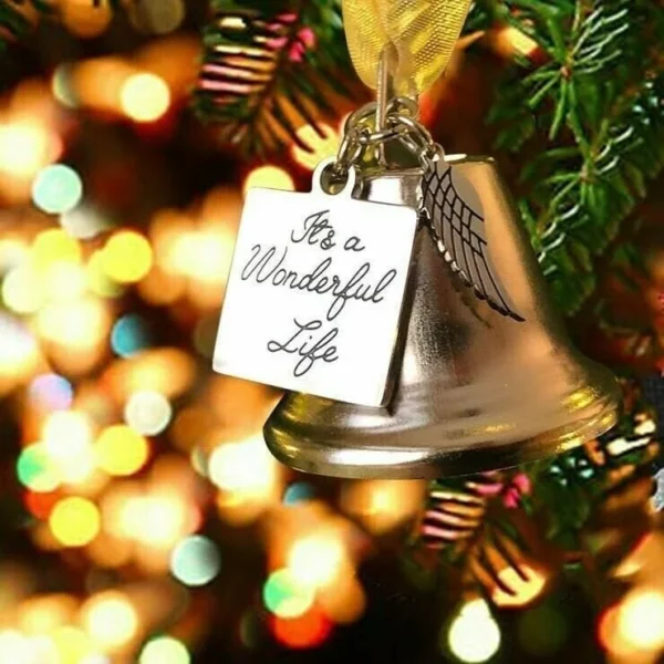 Christmas ịchọ mma Angel Wings Bell