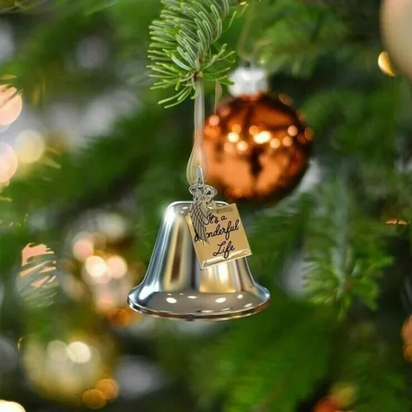 Christmas Ornaments Angel Wings Bell